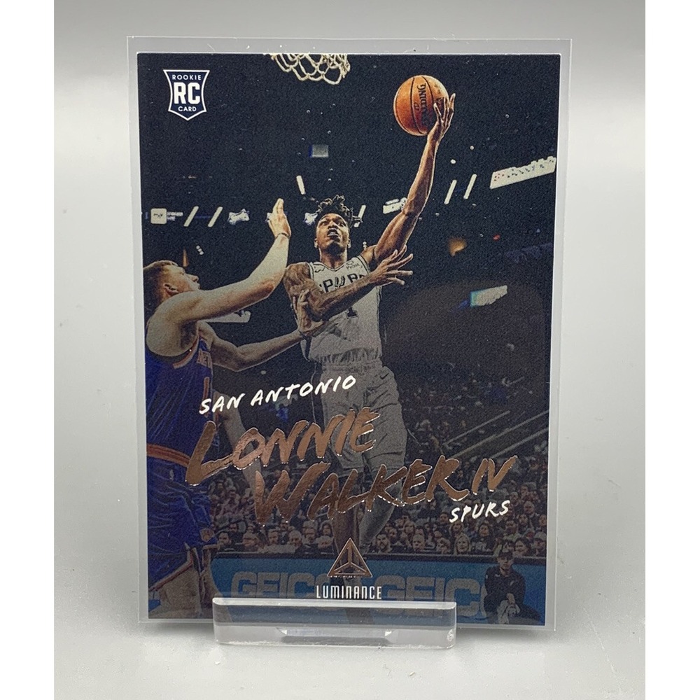 LONNIE WALKER‎ III 2018-19 CHRONICLES LUMINANCE RC # 153 SPURS Lakers